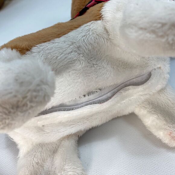 Animated Walking Singing Dog Heart Scarf Hat Battery Operated 8" Plush Toy - Picture 10 of 11